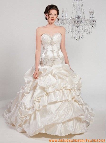 157 best hochzeitskleider hessen images wedding dresses. Glamouröse Luxuriöse Brautkleider aus Taft mit Schleppe ...
