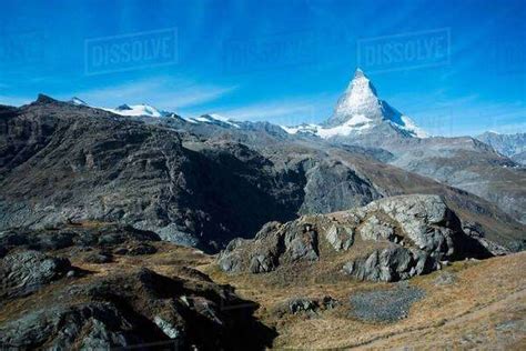 Matterhorn Pennine Alps Switzerland Stock Photo Dissolve