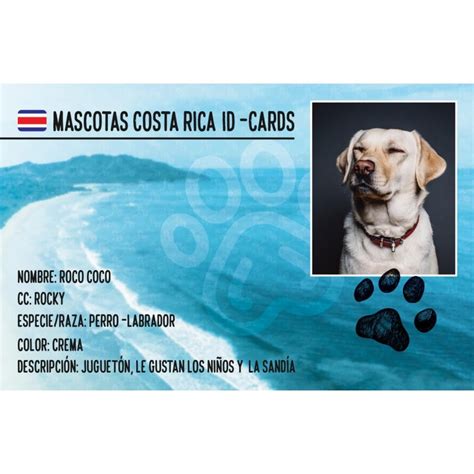Id Card Cedula Costa Rica