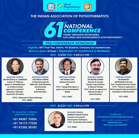 61st National Conference Of The Indian Association Of Physiotherapists