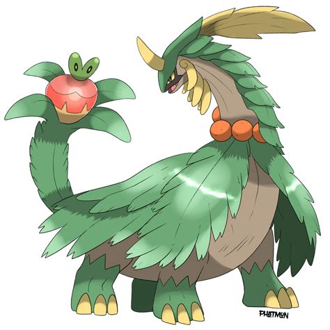 Mega Tropius Updated By Phatmon On Deviantart