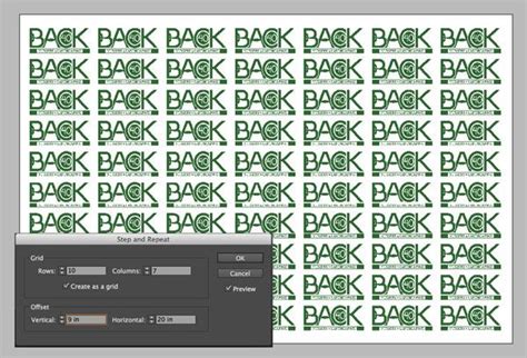Create A Step And Repeat Pattern With Adobe Indesign Indesign