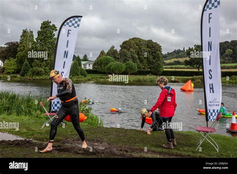 Swimmers Take Part In The Annual Henley Swimming Festival Where They