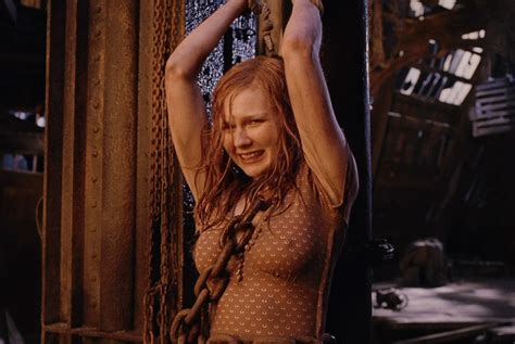 Kirsten Dunst Big Boobs With Stiff Nipples In A Movie Scene