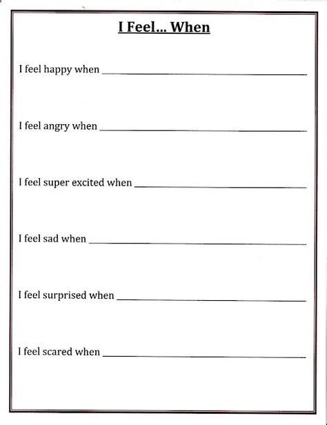 12 Therapyempowermentintervention Worksheets Ideas School