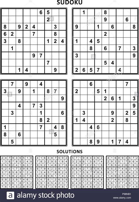 Easy Large Print Sudoku Printable Sudoku Printable