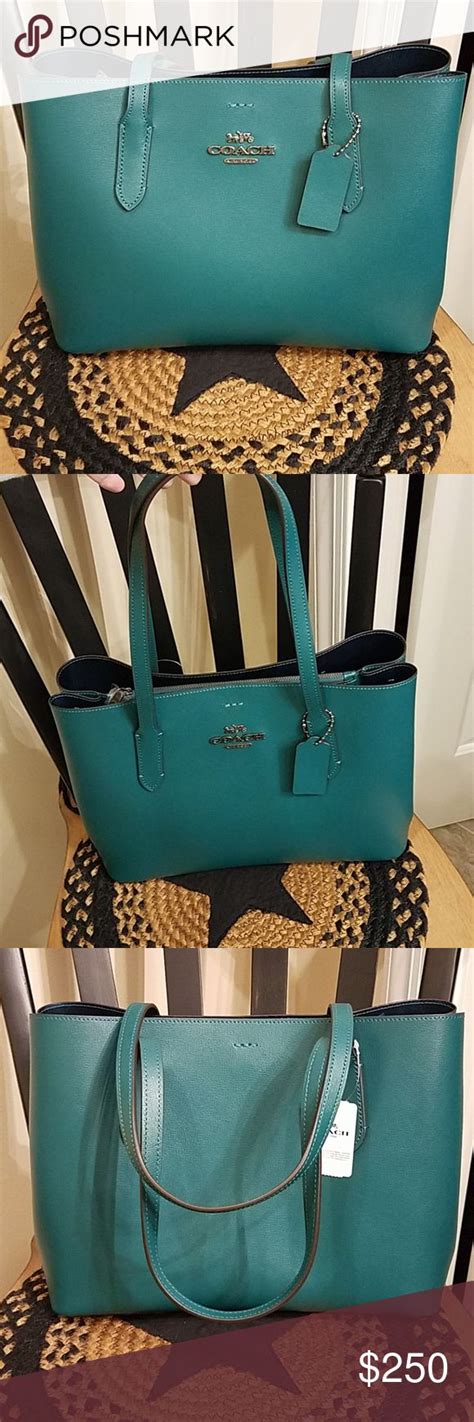 Spotted While Shopping On Poshmark Brand New Coach Handbag Teal