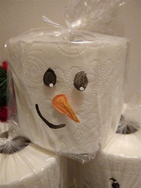 Toilet Paper Snowman Etsy Toilet Paper Crafts Christmas Crafts For