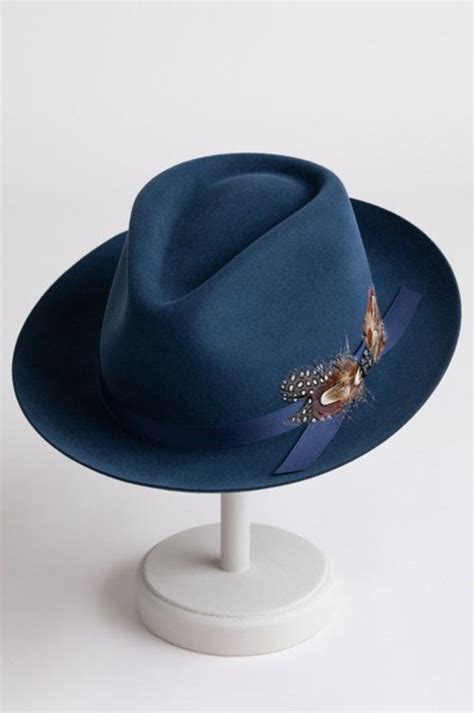 Phoenix Wool Felt Fedora Hat Mens Dress Hats Mens Hats Fashion