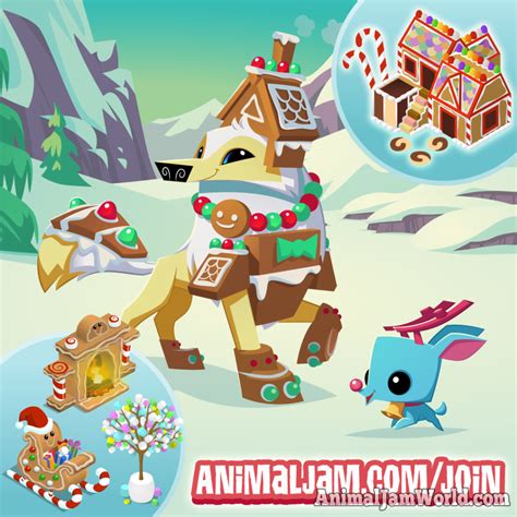 Animal Jam Jolly Jamaalidays Bundle New Exclusive Armor And More