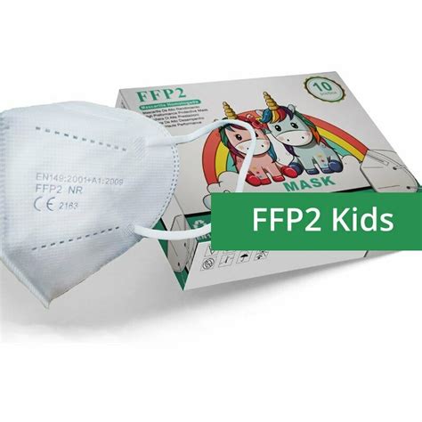 Ffp2 maske schwarz mundschutz atemschutz masken ce2163 zertifiziert 10x stück. FFP2 Maske KIDS - kleine FFP2 Maske für Kinder CE zertifiziert