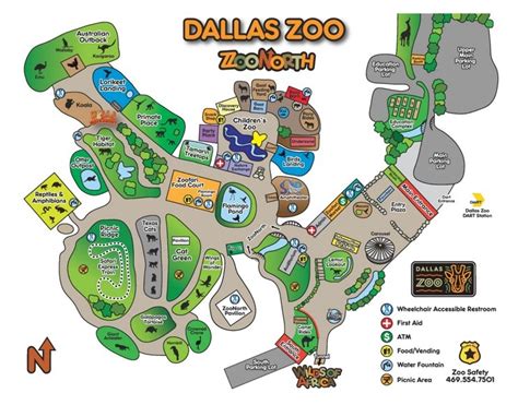 Dallas Zoo Map