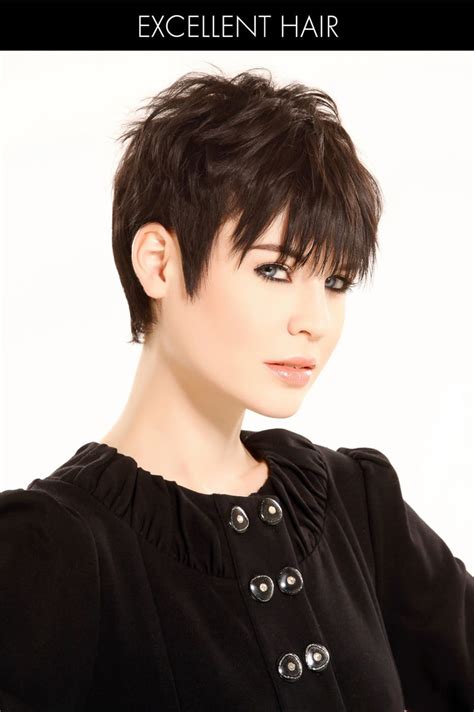 Medium tousled hair with bangs a medium shag with bangs is optimal if you want to wear your hair loose and tousled while spending minimum time on styling. 30 Best Short Hairstyles for Thin Hair to Look Cute | Short hair with bangs, Hairstyles with ...