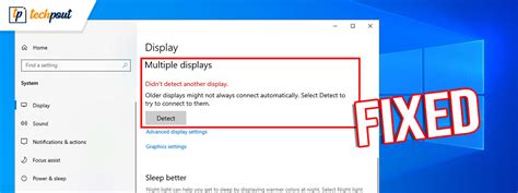 How To Fix Second Monitor Not Detected On Windows 10 Solved Techpout
