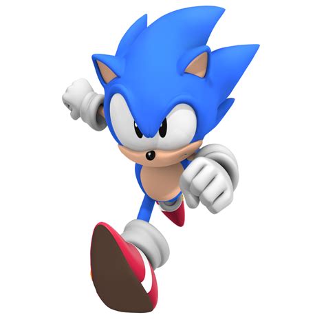 Classic Sonic The Hedgehog Render Wttp14 By Nibroc Rock On Deviantart