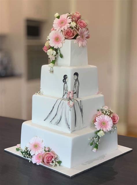 Elegant Wedding Cake By Sue Deeble Cakes335387