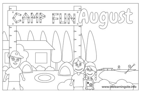 Flat steam locomotive, side view. August coloring pages to download and print for free