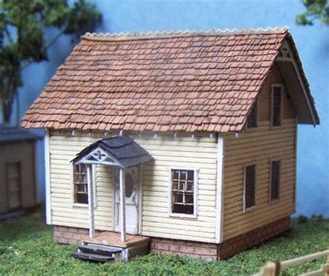 N Scale Rslaserkits 3011 Small House Undecorated