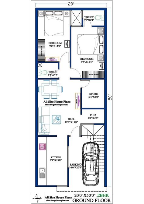 20 Ft X 50 Floor Plans