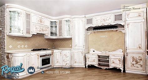Bagi orang yang sudah membangun rumah tangga dan memiliki rumah sendiri, pasti tidak ketinggalan … Kitchen Set Mewah Klasik Europe Style Terbaru | Royal ...
