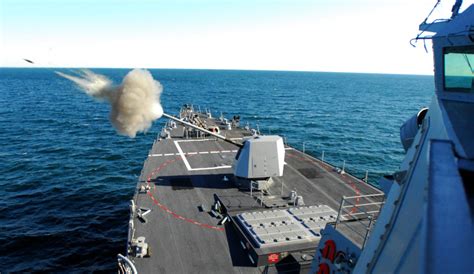 Us Successfully Demonstrates Hypersonic Rounds For 5 Navy Guns