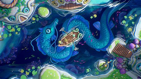 Fantasy Sea Monster HD Wallpaper By So Mira