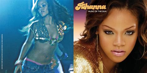 encartes pop encarte rihanna music of the sun