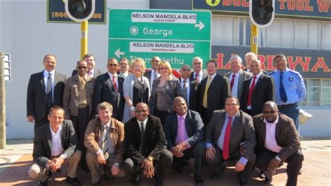 Western cape premier alan winde with his new cabinet, from left, david maynier, ivan meyer, nomafrench mbombo, albert fritz, debbie schafer, bonginkosi madikizela (concealed). George Hosts Premier and Cabinet Visit 15 October - The ...