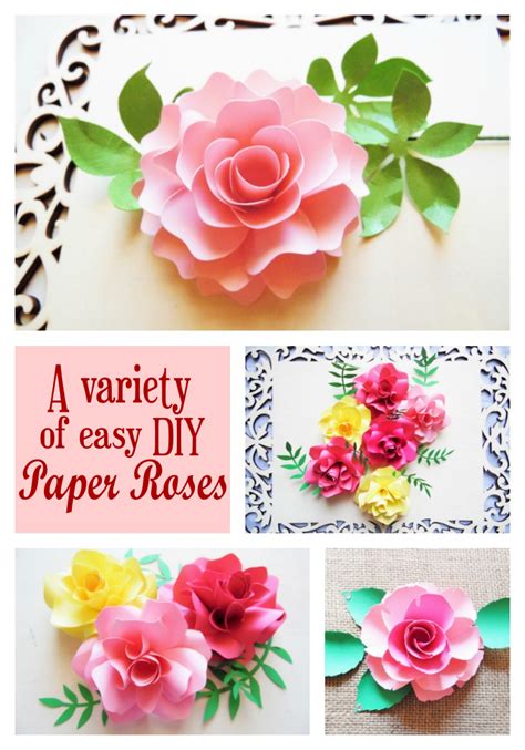 Mamas Gone Crafty In A Bed Of Paper Roses How To Make Easy Diy Paper