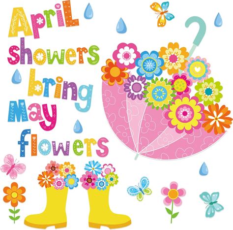 Amazon.com: Spring Bulletin Board Decorations Spring Flowers Paper