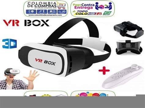 Celulares Gafas 3d Vr Box 2da Generación Realidad Virtual Control