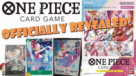 Uta Starter Deck & Premium Card Collection Officially Revealed! New
