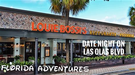 Louie Bossi Restaurant In Fort Lauderdale Youtube