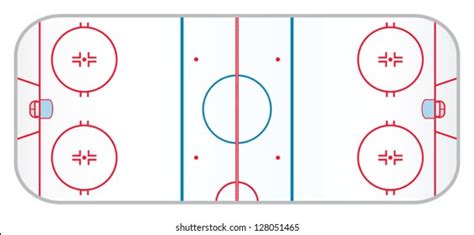 224 Hockey Rink Diagram Images Stock Photos And Vectors Shutterstock