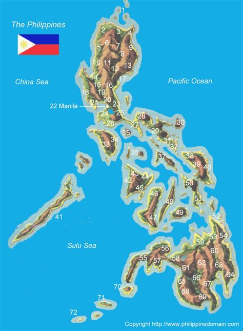 Philippines Map Map Of The Philippines