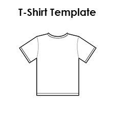 Blank T Shirt Templates | PDF
