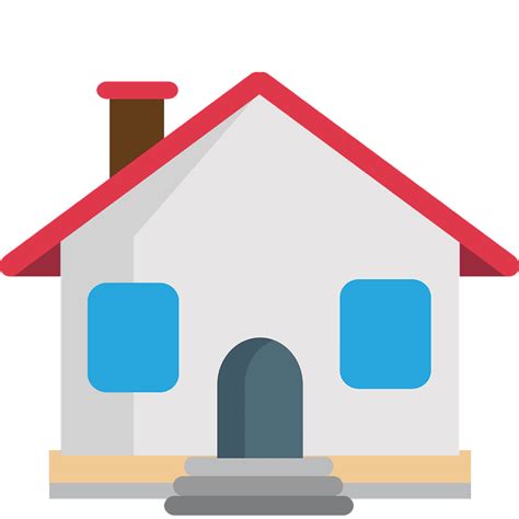 House Emoji Clipart Free Download Transparent Png Creazilla