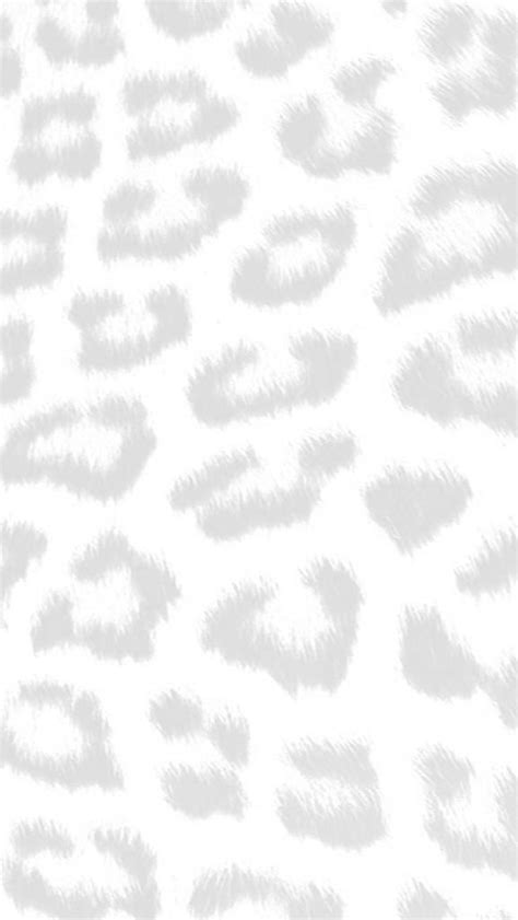 Minimal Grey White Leopard Print Phone Wallpaper Iphone