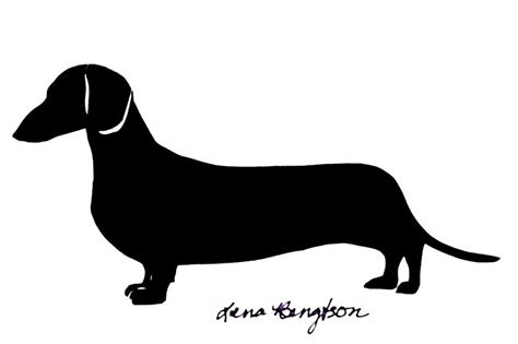 Pet Gallery 4 Dachshund Silhouette Dog Silhouette Doxie Puppies