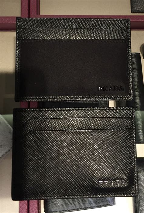 Prada card wallet wallets for men. Prada card holder | Mens accessories, Card holder, Leather