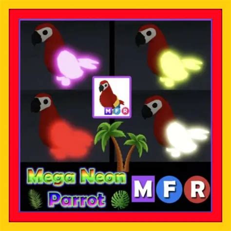 Adopt Me Pets Store Mega Neon Fly Ride Mfr Fr Papagei Günstig