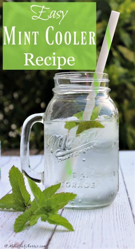 Easy Mint Water Recipe And Benefits Melissa K Norris
