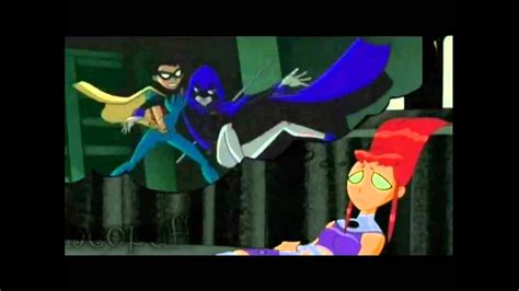 Starfire And Robin And Raven Jar Of Hearts Youtube