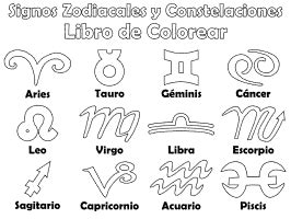 Dibujos Para Colorear De Astrolog A Signos Zodiacales Y Constelaciones