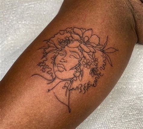 Afrocentric Tattoo Tattoos For Black Skin Black Girls With Tattoos Tattoos