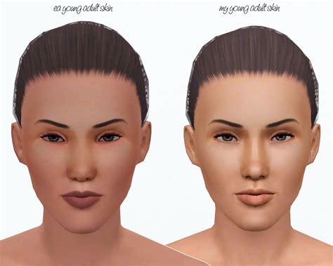 Sims 4 Default Skin CC