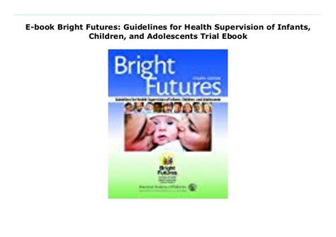 E Book Bright Futures Guidelines For Health Supervision Of Infants