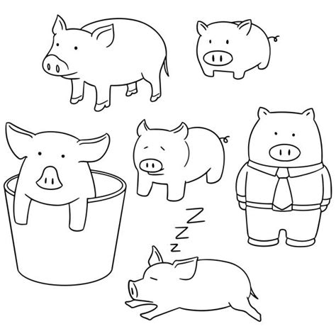 Best Pig Pen Illustrations Royalty Free Vector Graphics And Clip Art