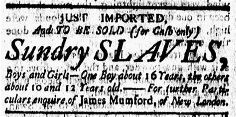 Slavery Advertisements Published September 7 1770 The Adverts 250