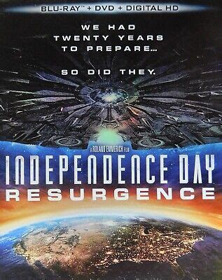 Roland Emmerich S Independence Day Resurgence Blu Ray Dvd With Slipcase Ebay
